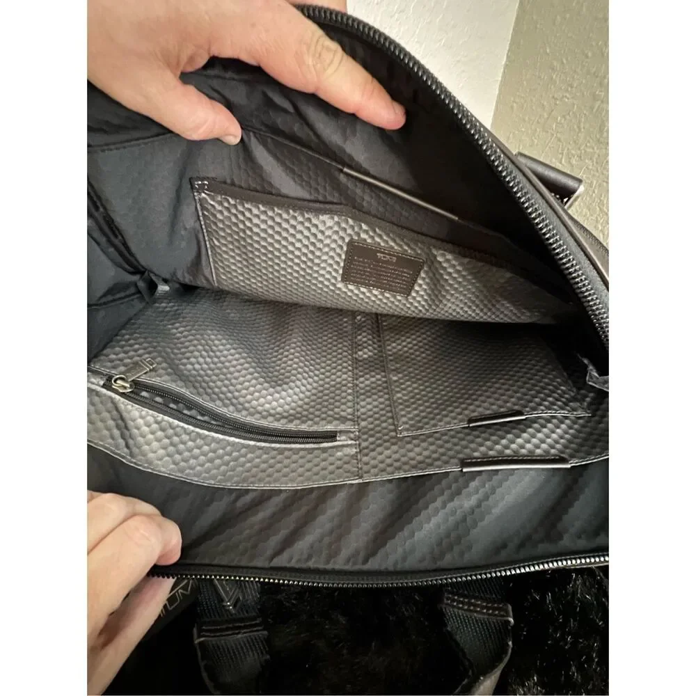 Tumi business bag alpha bravo Andersen slim commuter brief Hickory laptop